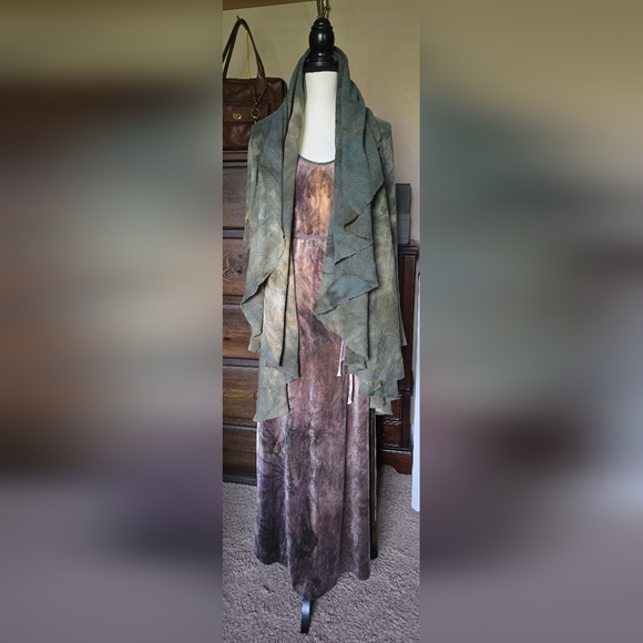 Sinew Moon Sweaters - Sinew Moon Strange Shadows Cardigan Gaia Hemp Thermal